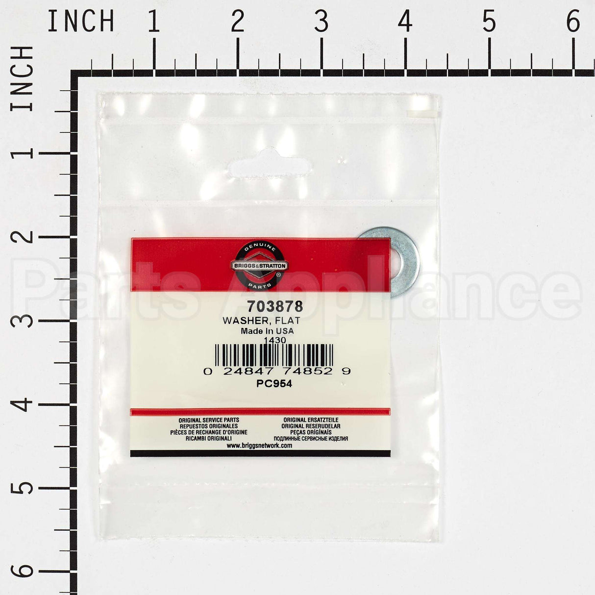 703878 Briggs & Stratton Washer Flat