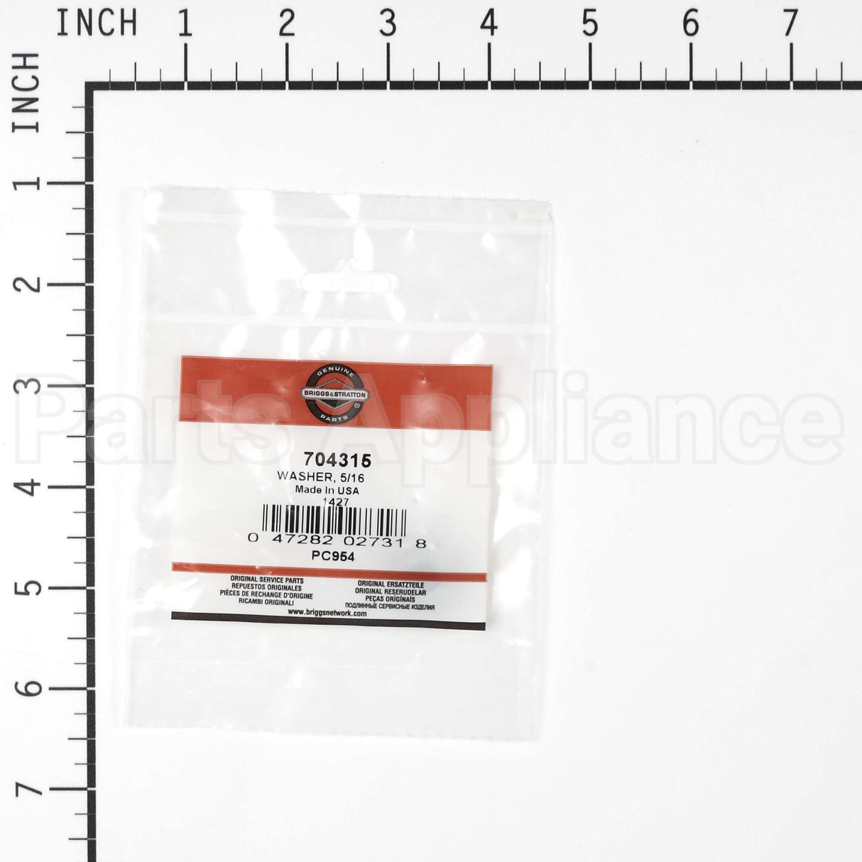 704315 Briggs & Stratton Washer 5/16