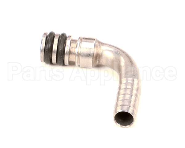 7049 Multiplex Inlet Fitting 1/4 90 Degree Dbl O-