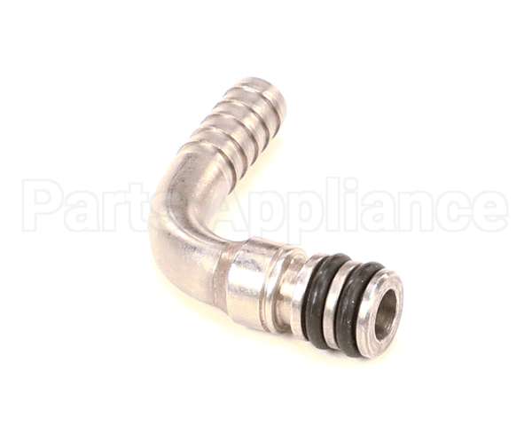 7049 Multiplex Inlet Fitting 1/4 90 Degree Dbl O-