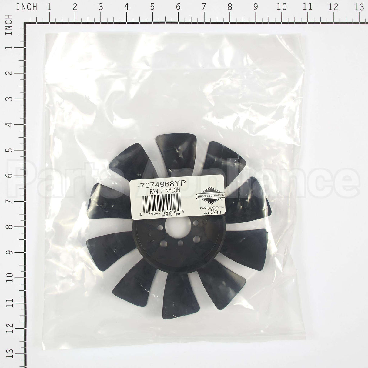 7074968YP Briggs & Stratton Fan 7 Nylon"
