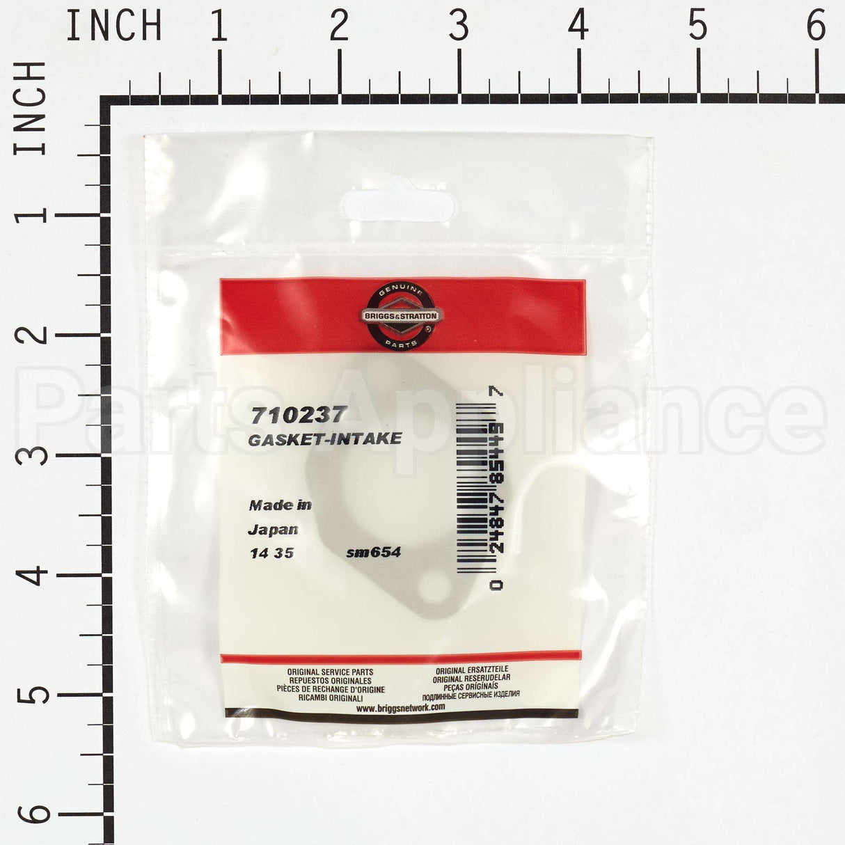 710237 Briggs & Stratton Gasket-Intake