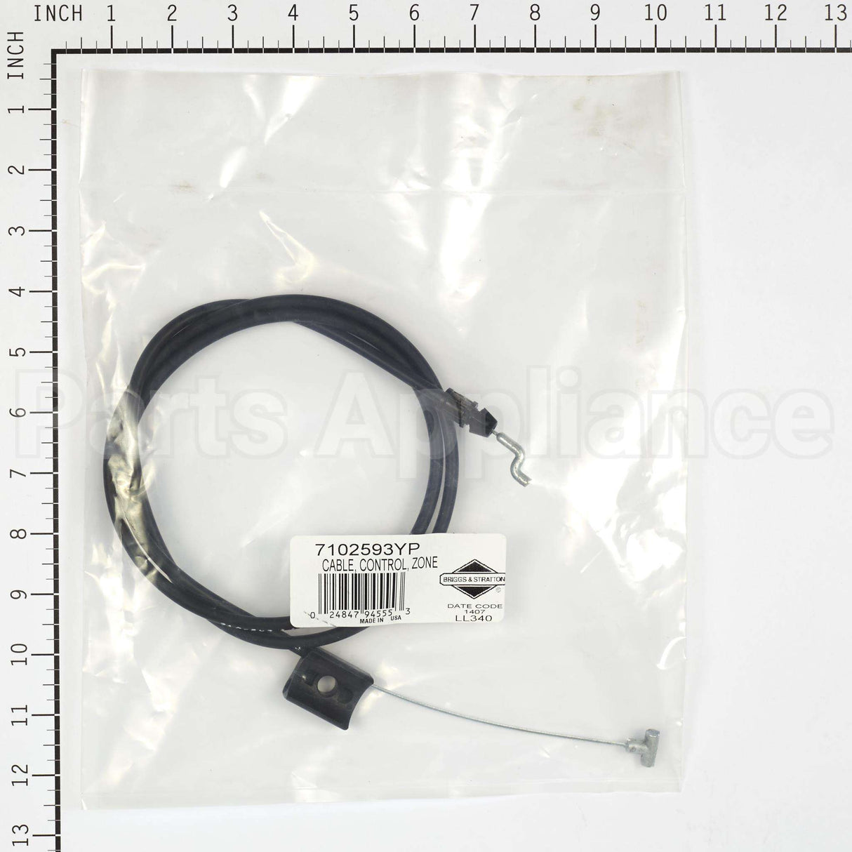 7102593YP Briggs & Stratton Cable Control Zone