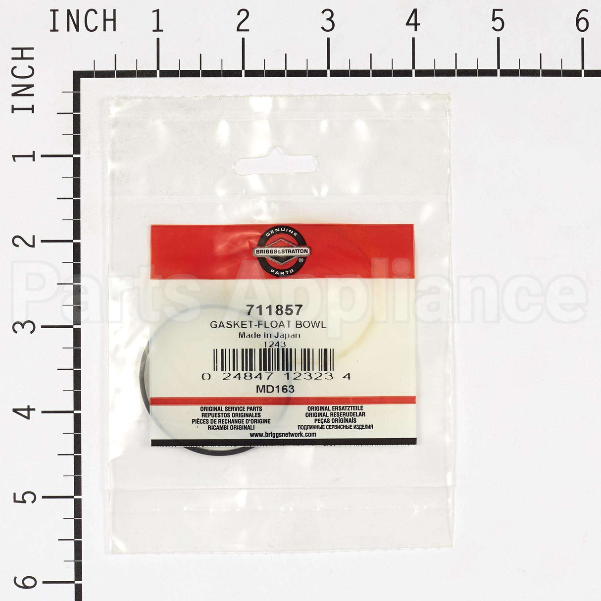 711857 Briggs & Stratton Gasket-Float Bowl