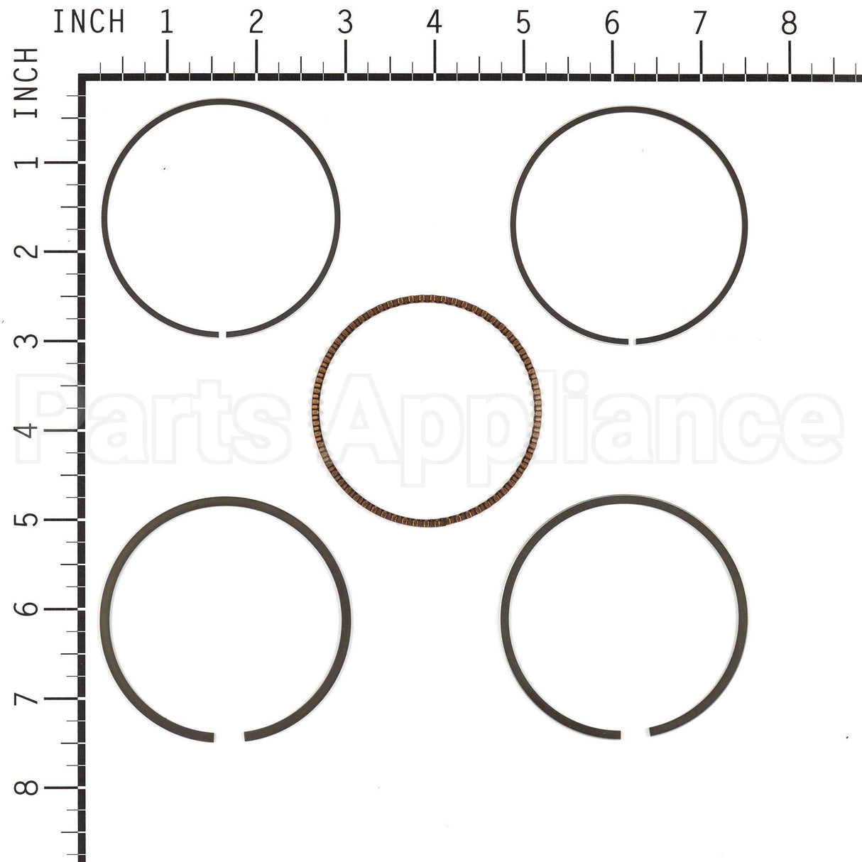 715016 Briggs & Stratton Ring Set-Std