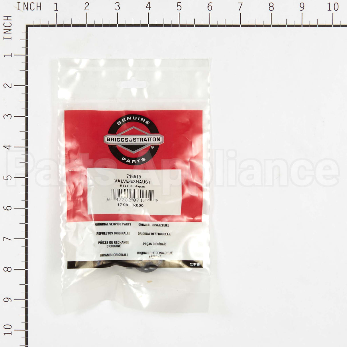 716519 Briggs & Stratton Valve-Exhaust