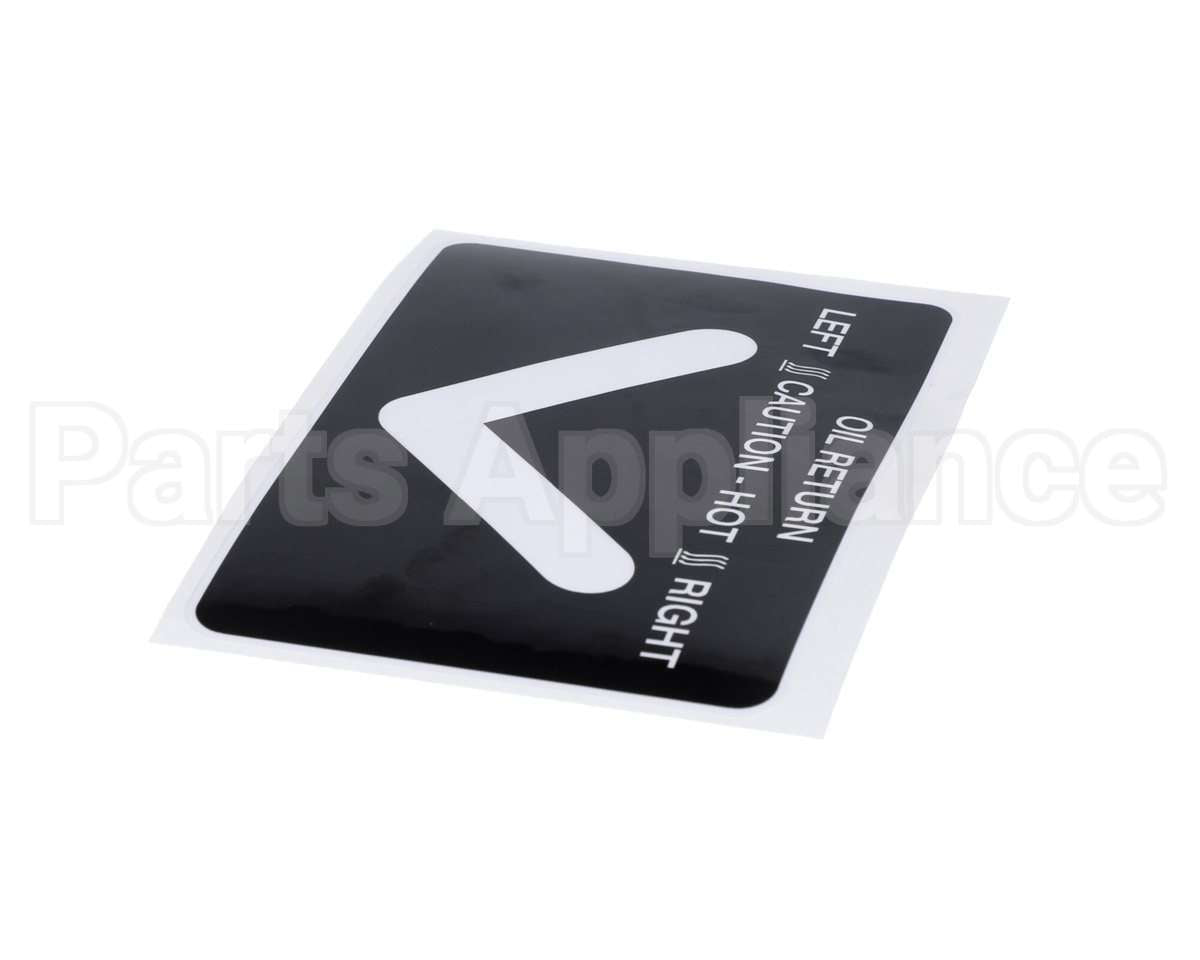 71777 Henny Penny Label Oil Return 34X