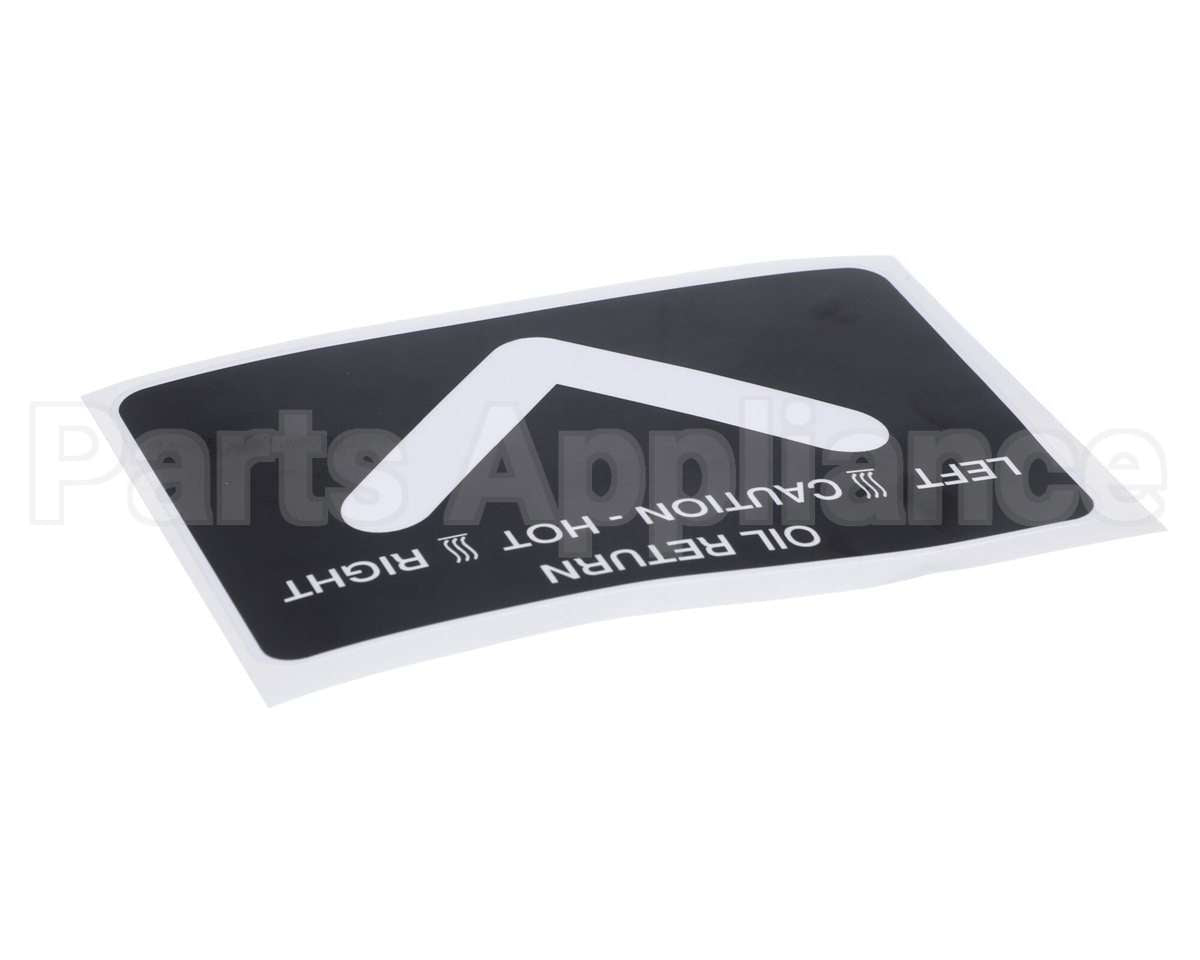 71777 Henny Penny Label Oil Return 34X