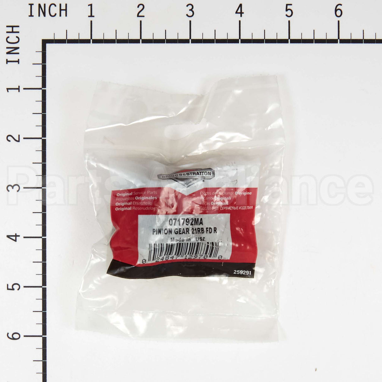 71792MA Briggs & Stratton Pinion Gear 21Rb Fd R