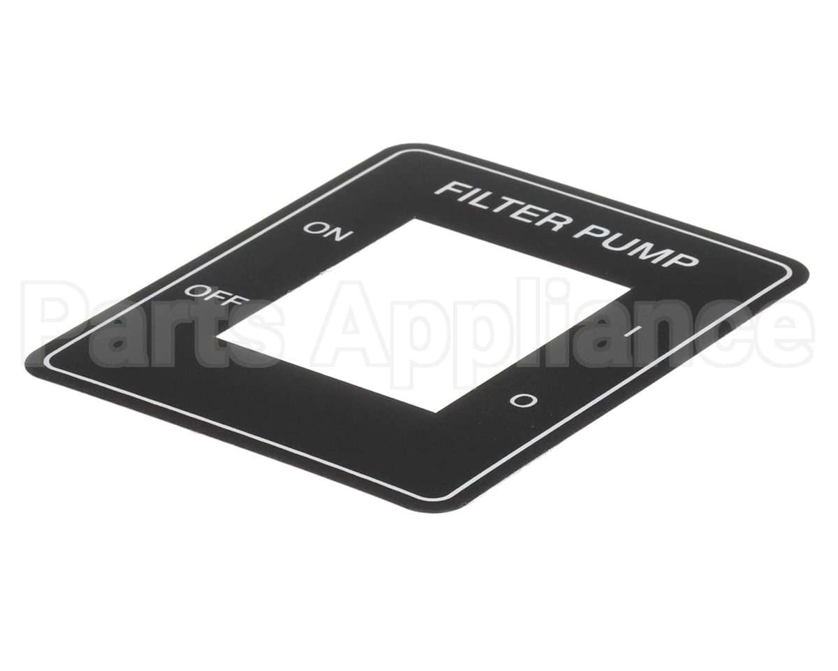 72647 Henny Penny Label-Powerfilter Switch