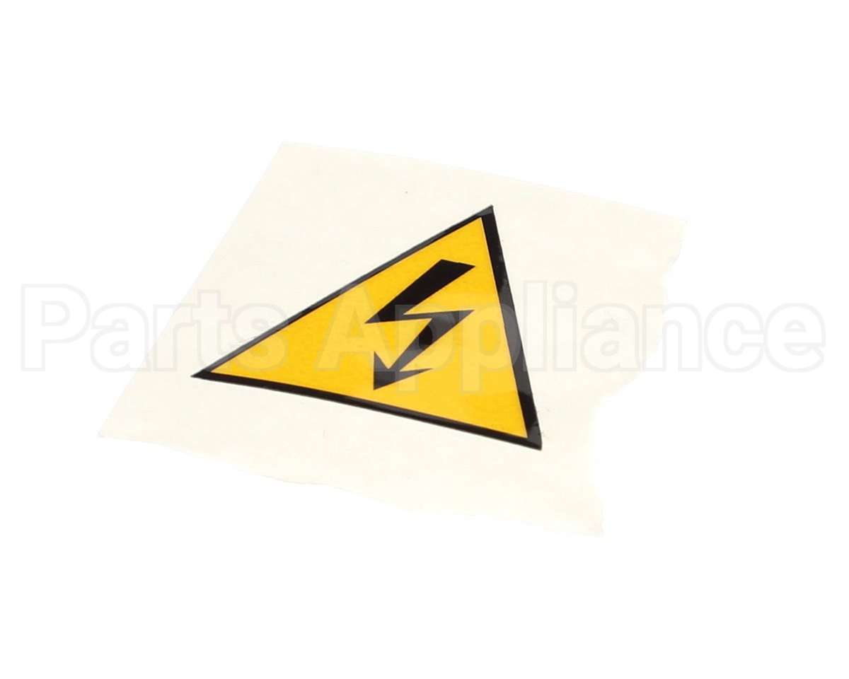 72704 Henny Penny Label - Shock Hazard