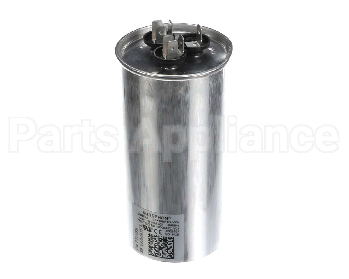 72W39 Lennox 75/10Mfd 440V Round Capacitor