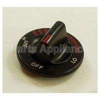 74001874 Whirlpool Knob Burner Blk
