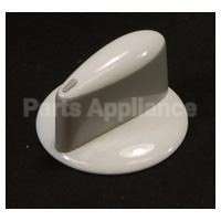 74008950 Whirlpool Knob (Wht/Chr)