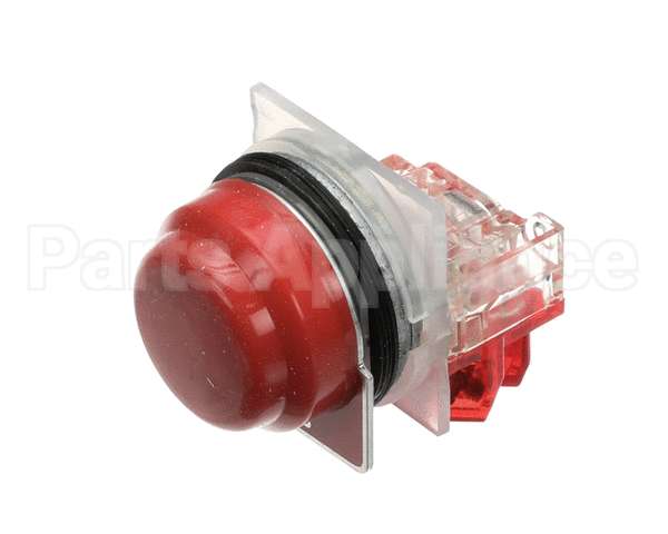 75-470 Falcon Fabricators Stop Switch Assembly W/Boot Red