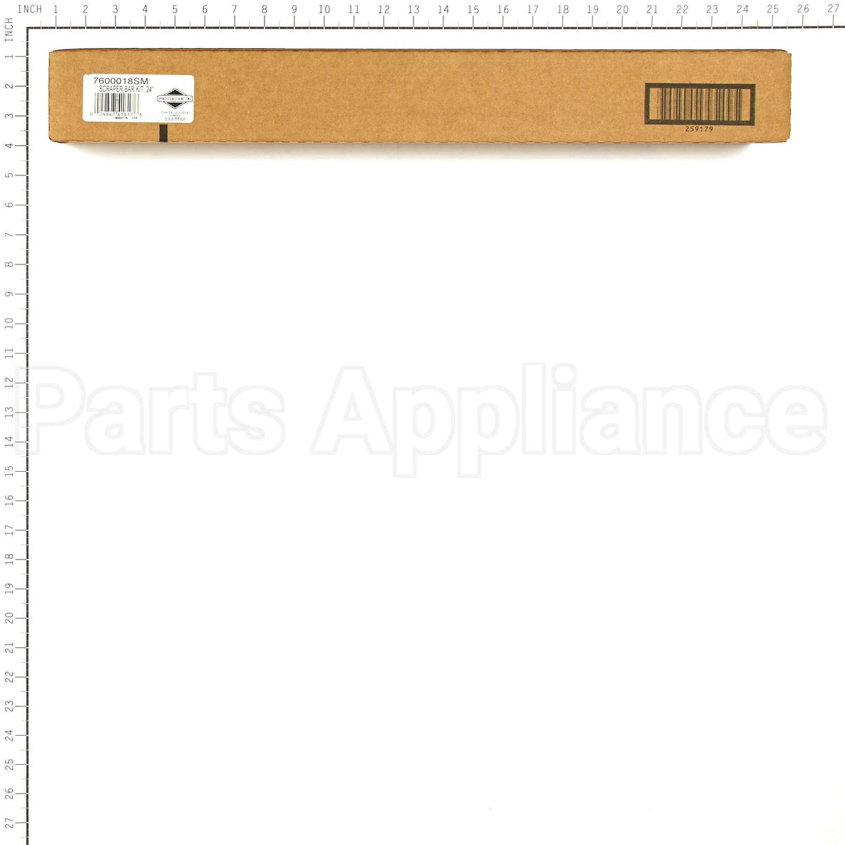 7600018SM Briggs & Stratton Scraper Bar Kit 24