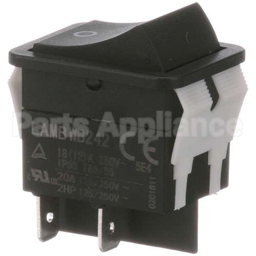 78-218S Compatible Prince Castle Switchrckr, Dpst, On-Off, Tt250V, 20A