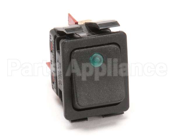 781870 Newco Switch,Black Rocker W/Grn