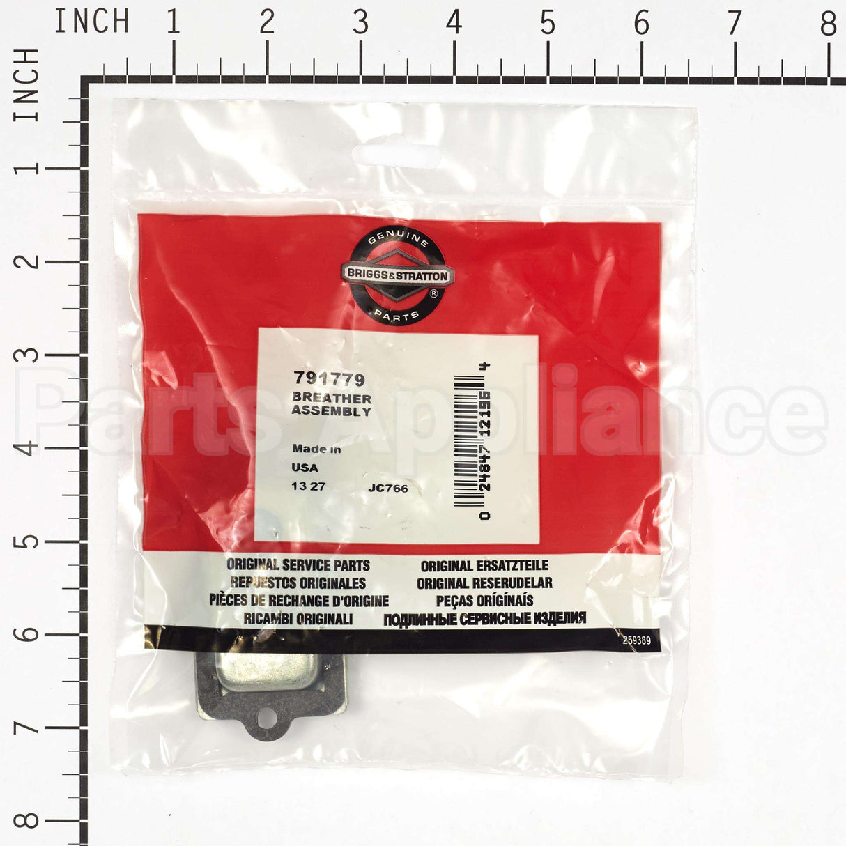 791779 Briggs & Stratton Breather Assembly