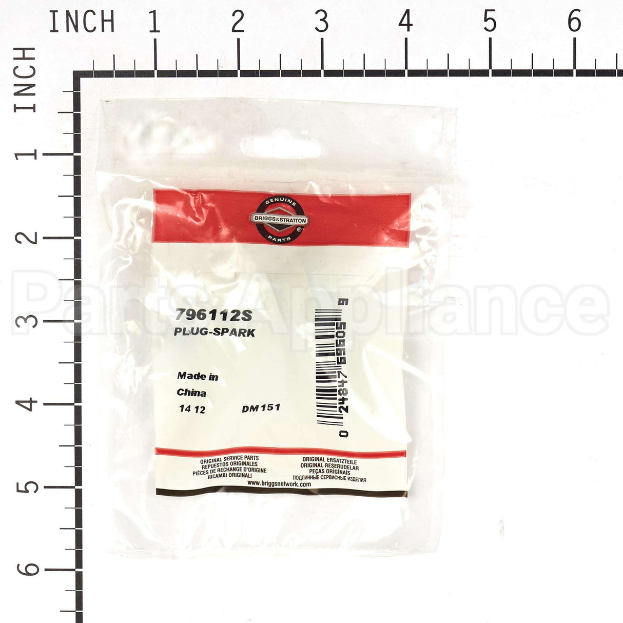 796112S Briggs & Stratton Plug-Spark