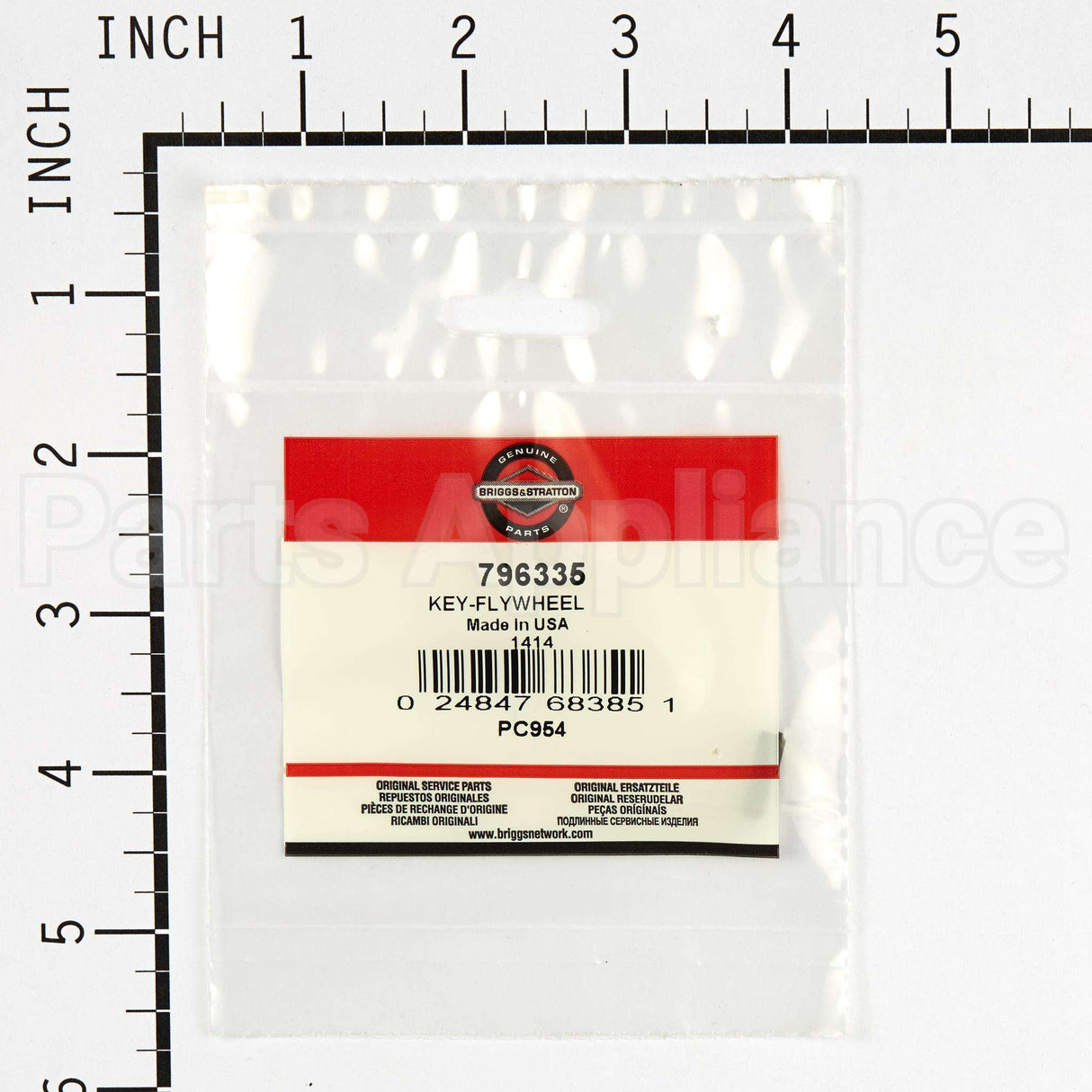 796335 Briggs & Stratton Key-Flywheel
