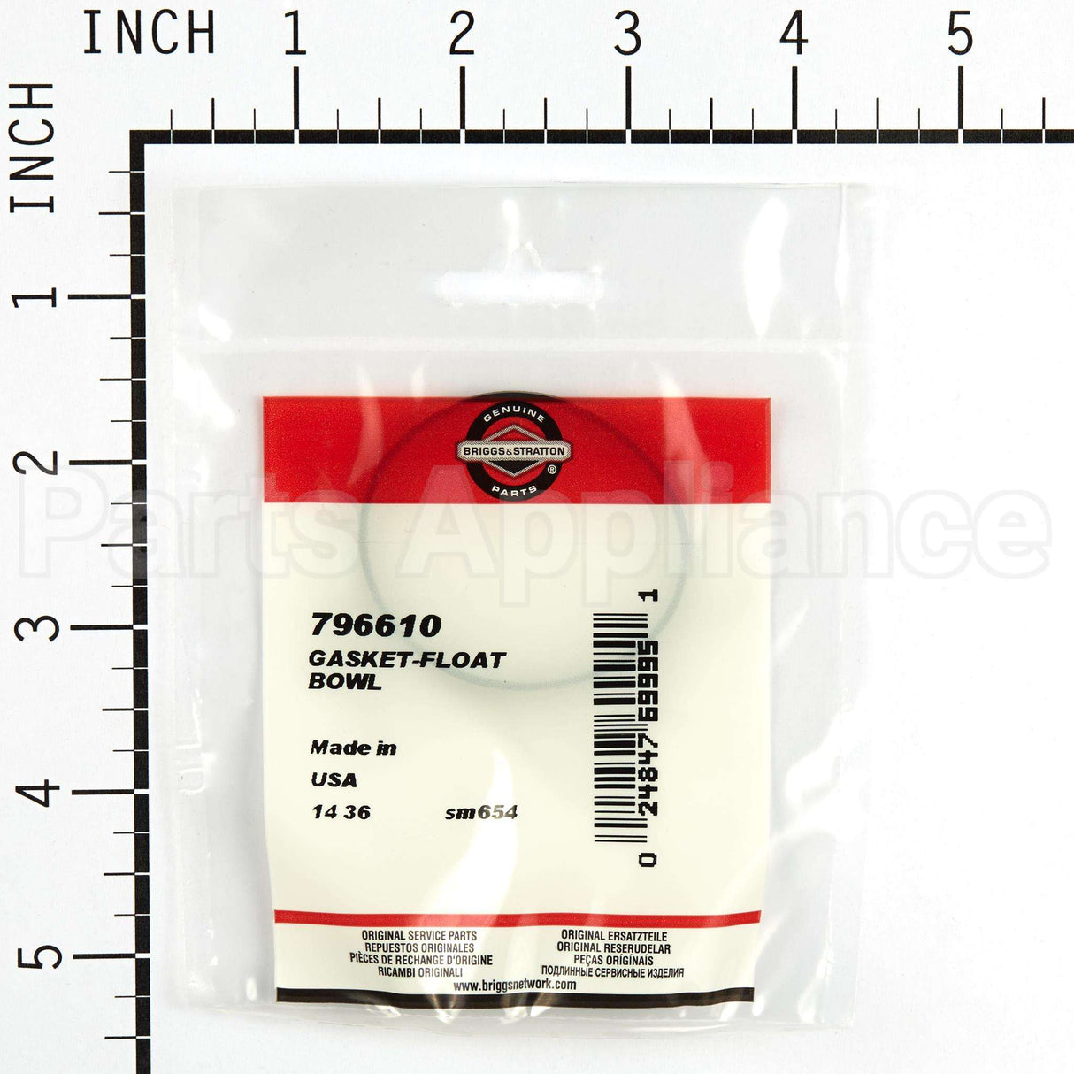 796610 Briggs & Stratton Gasket-Float Bowl