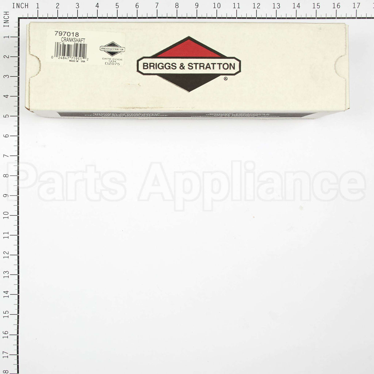 797018 Briggs & Stratton Crankshaft