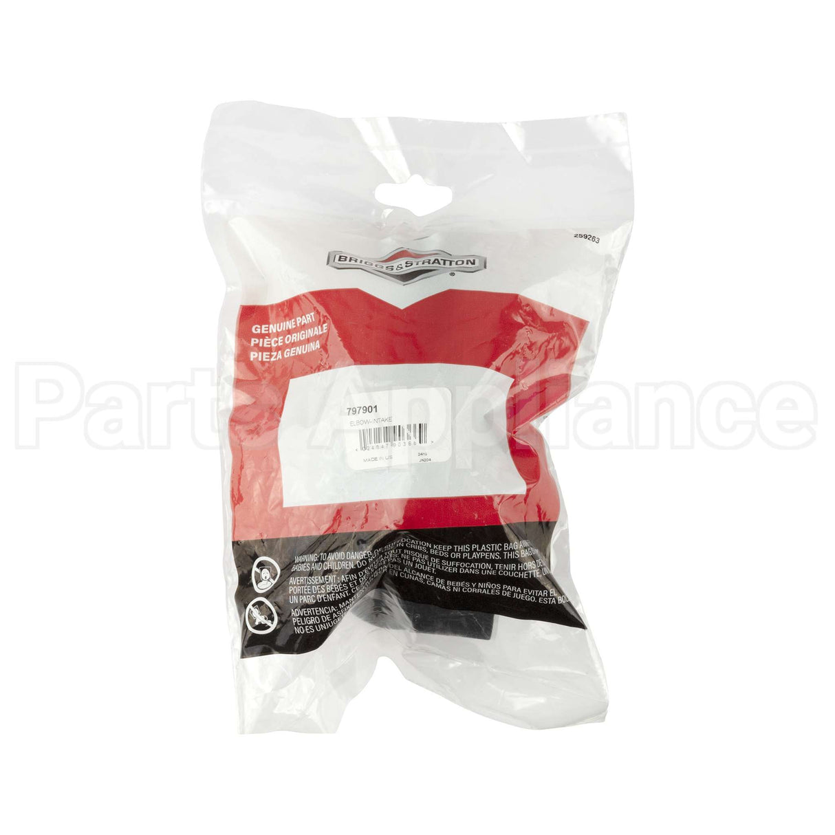 797901 Briggs & Stratton Elbow-Intake