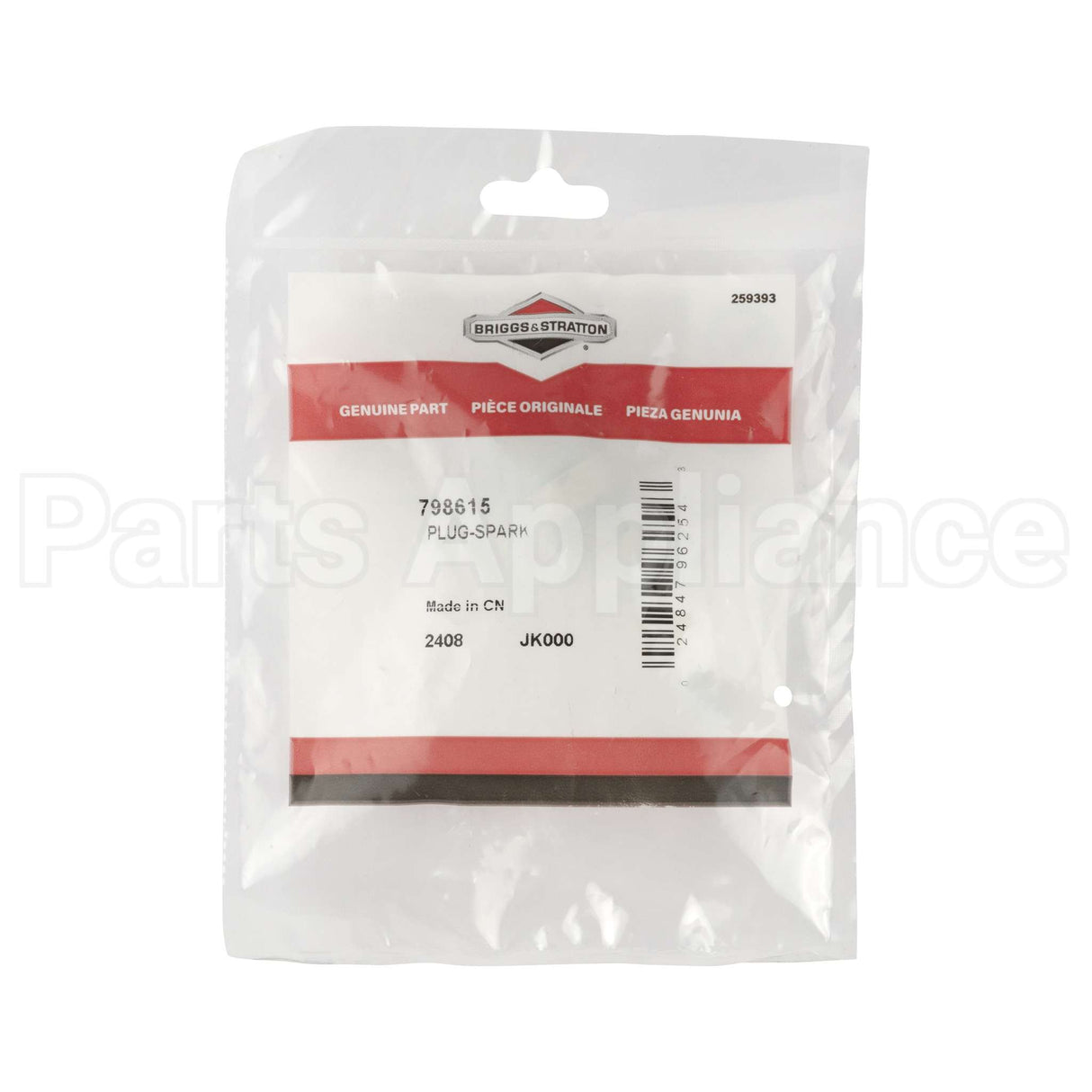 798615 Briggs & Stratton Plug-Spark