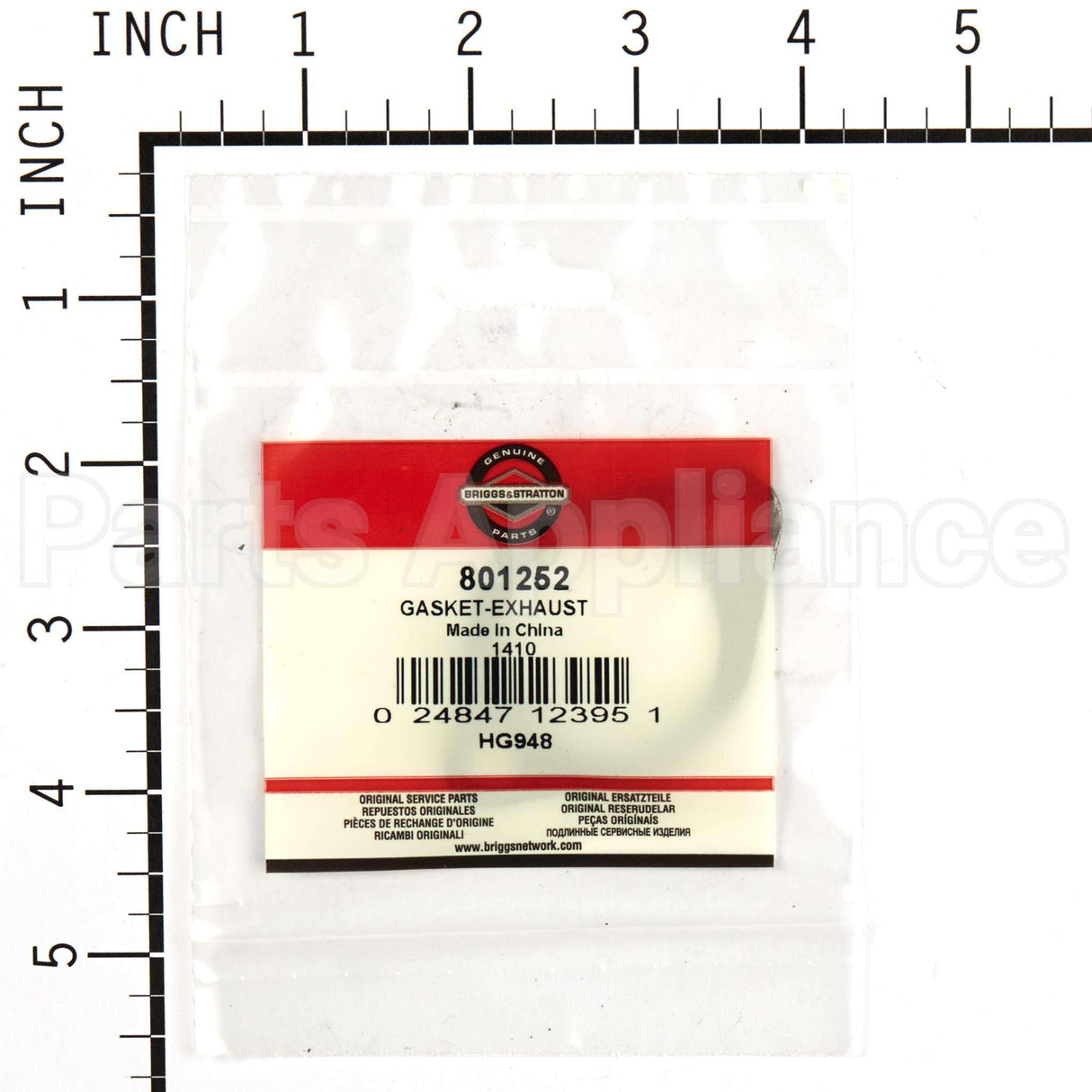 801252 Briggs & Stratton Gasket-Exhaust