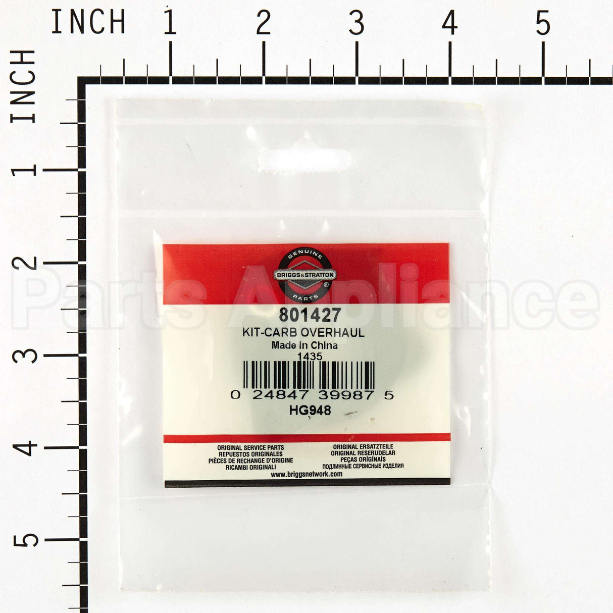 801427 Briggs & Stratton Kit-Carb Overhaul