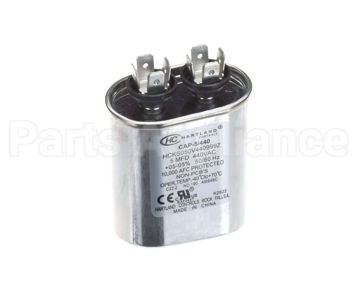 802007046 Daikin-Mcquay 5Mfd 370V Oval Run Capacitor