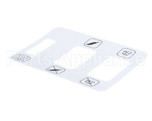 8020765 Frymaster Label, Control Panel 45 Series