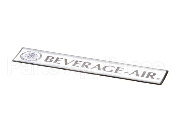 806-313B-01 Beverage Air Nameplate - Beverage-Air Large