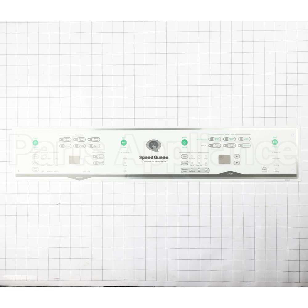 806121 Speed Queen Overlay,Control Swd Hec H2/H1-Sq E-Star