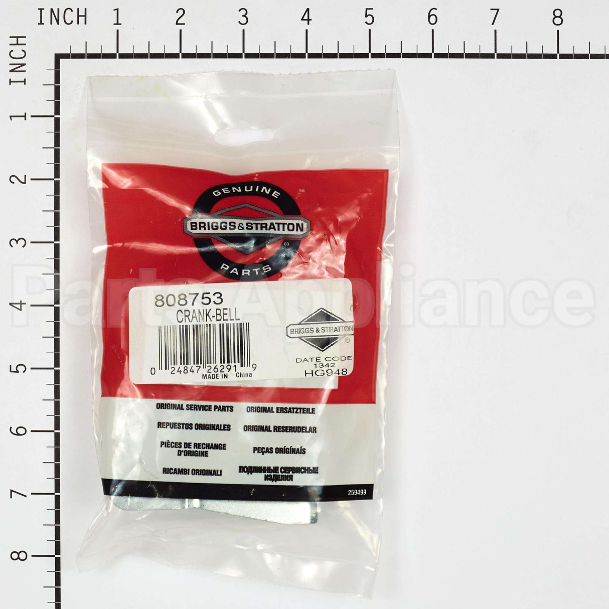 808753 Briggs & Stratton Crank-Bell