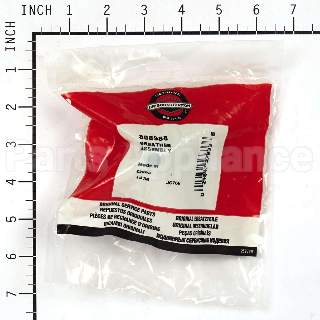 808988 Briggs & Stratton Breather Assy