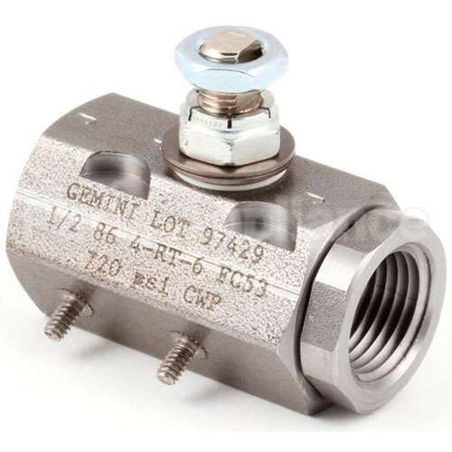 810-2201 Compatible Frymaster 1/2 Ball W/Studs Valve Gemini