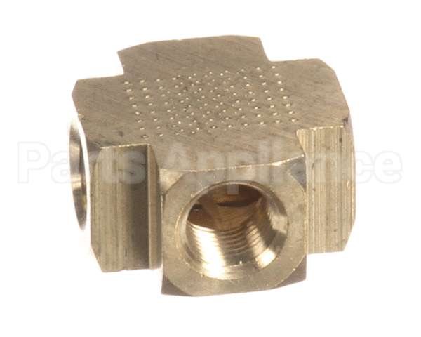 8130378 Frymaster Fttng,Cross 1/8Nptf Brs