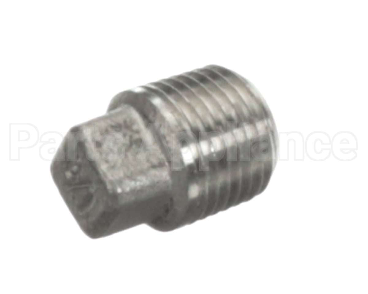 8130679 Frymaster Plug,1/8,Ss,Sq Hd(Scf Suction)