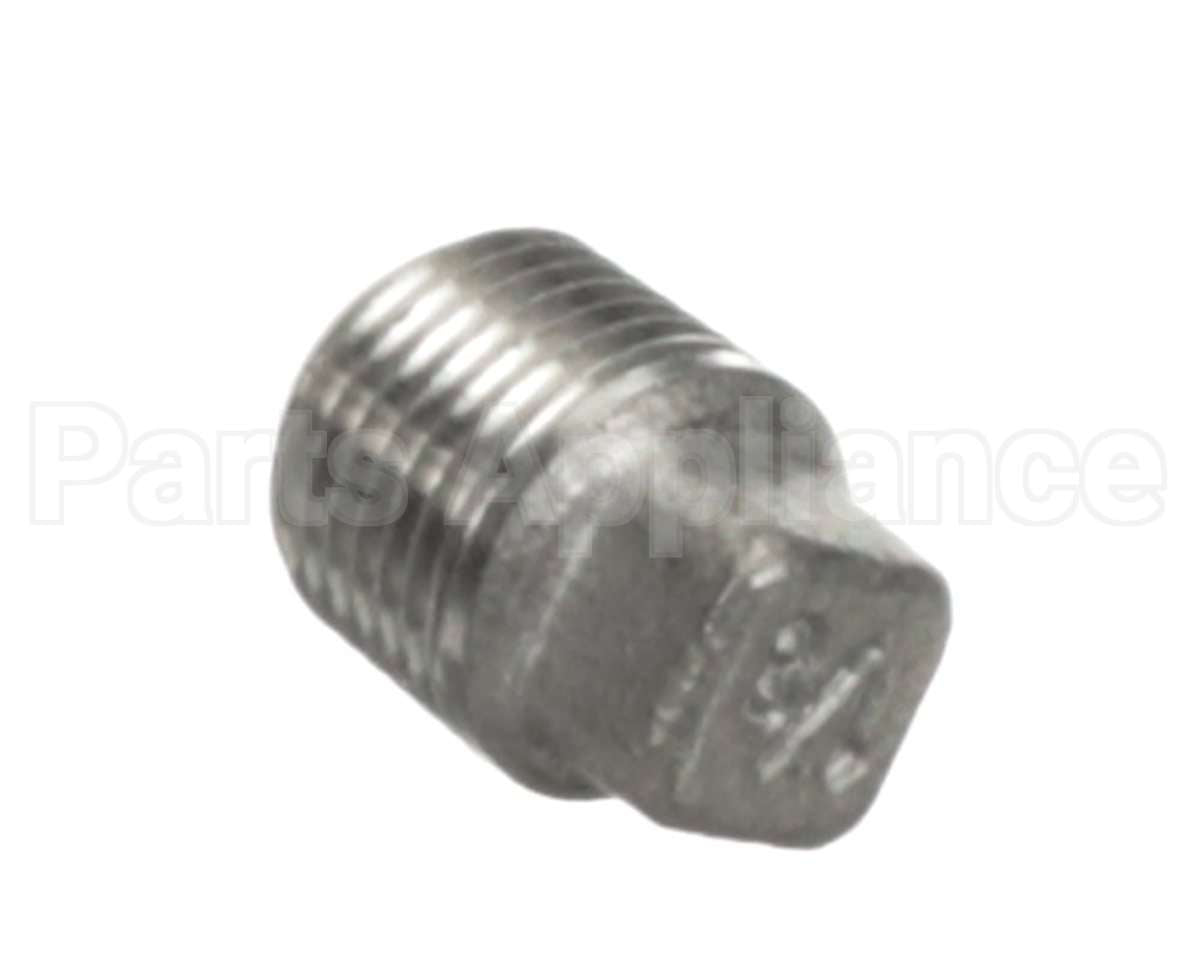 8130679 Frymaster Plug,1/8,Ss,Sq Hd(Scf Suction)