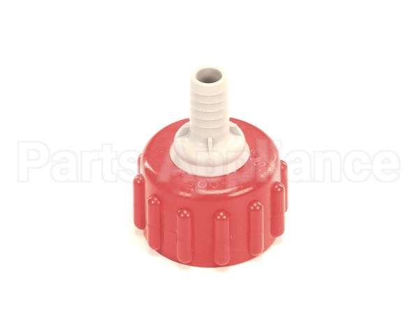 82-3989 Lancer Bib,Connector,Plastic,3/8,Red