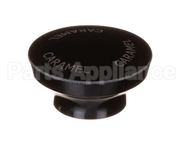 82023-024 Server Black Knob, Engraved Caramel