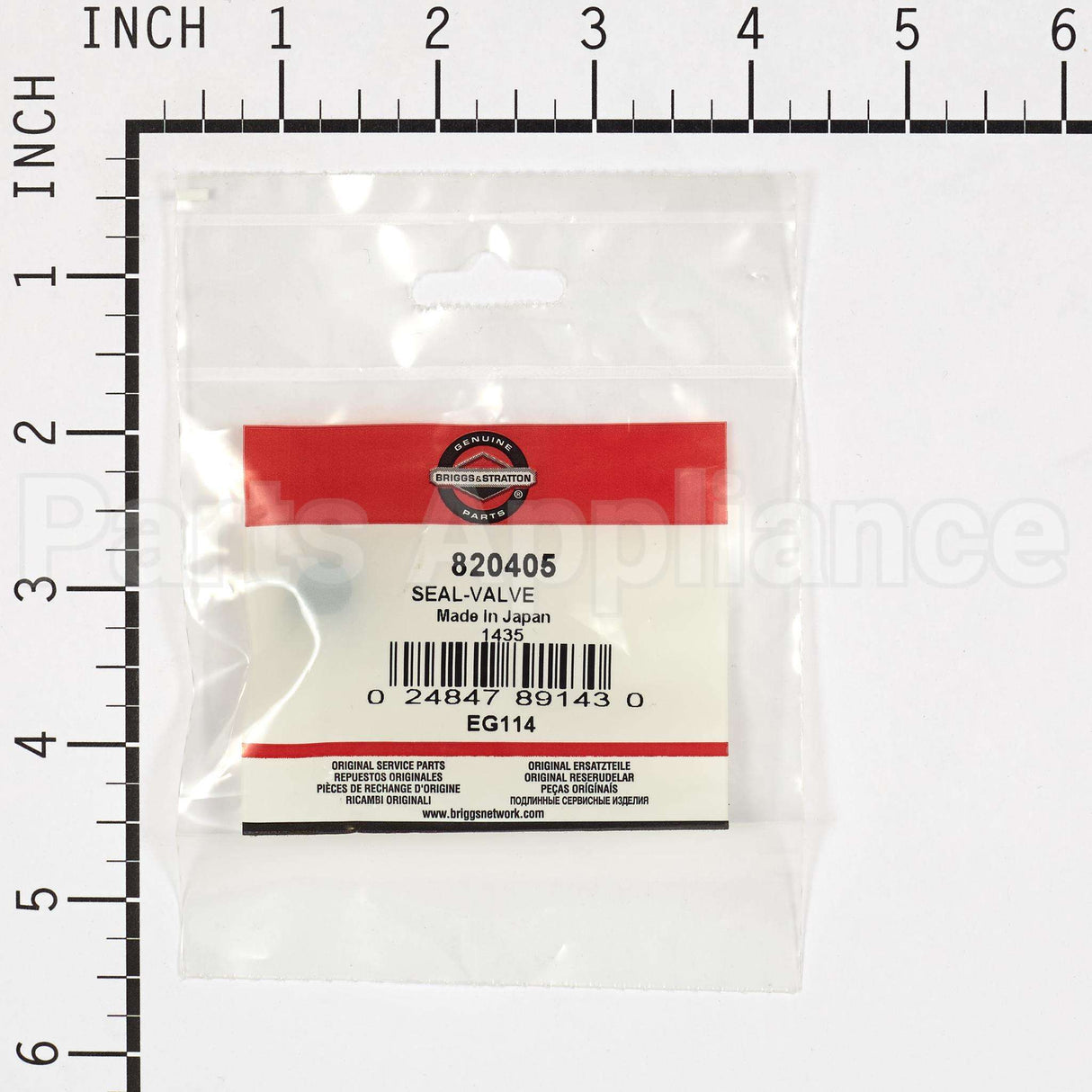 820405 Briggs & Stratton Seal-Valve