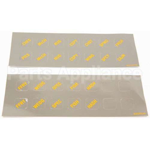 8261984 Compatible Frymaster M2000 Computer Decals
