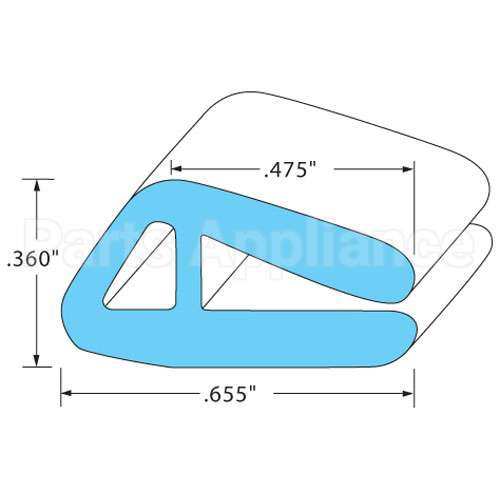 831912-11 Vulcan Door Gasket