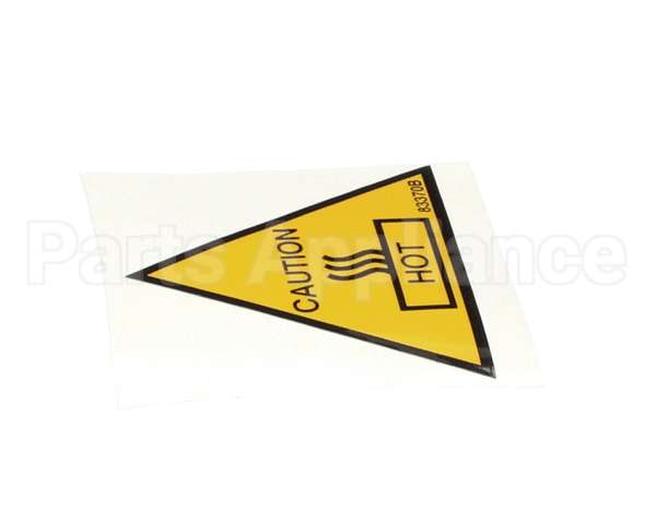 83370-2 Henny Penny Label-Caution Hot, Ul, Mylar
