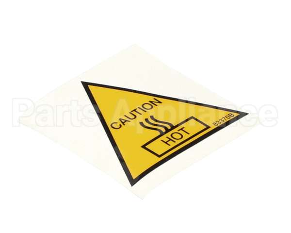 83370-2 Henny Penny Label-Caution Hot, Ul, Mylar