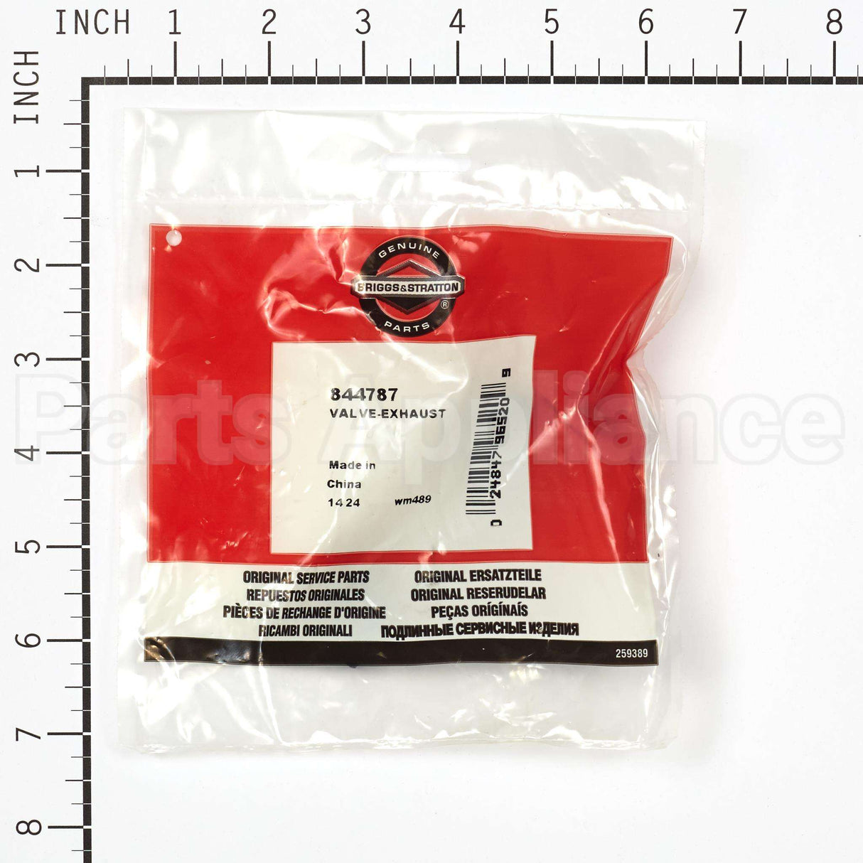 844787 Briggs & Stratton Valve-Exhaust