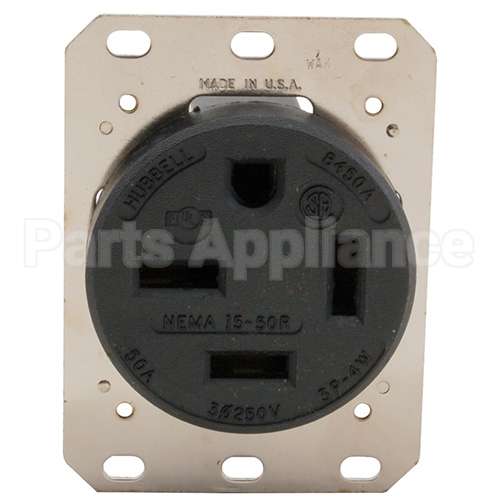 8450A Compatible Hubbell Receptacle(250V, 50A)